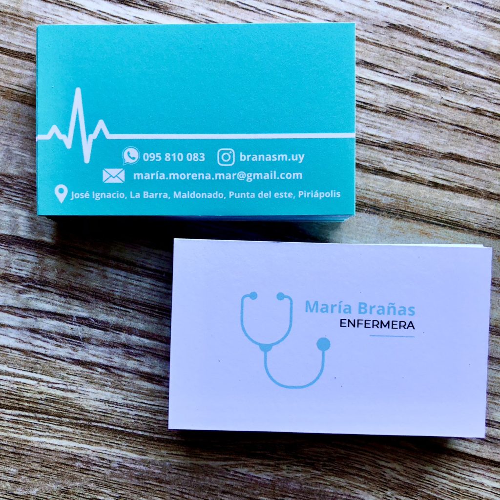 Tarjeta de Presentación | 2 Caras impresas | 200 unidades