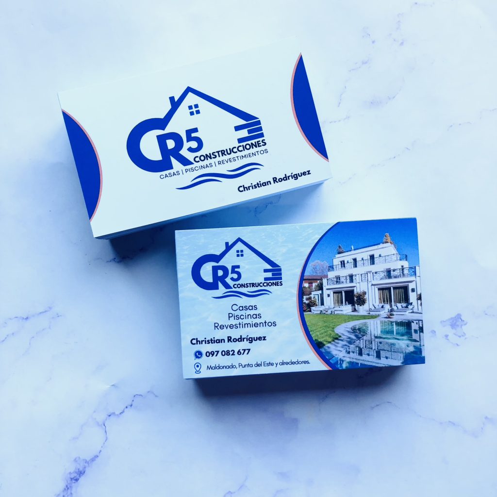 Tarjeta de Presentación | 2 Caras impresas | 50 unidades