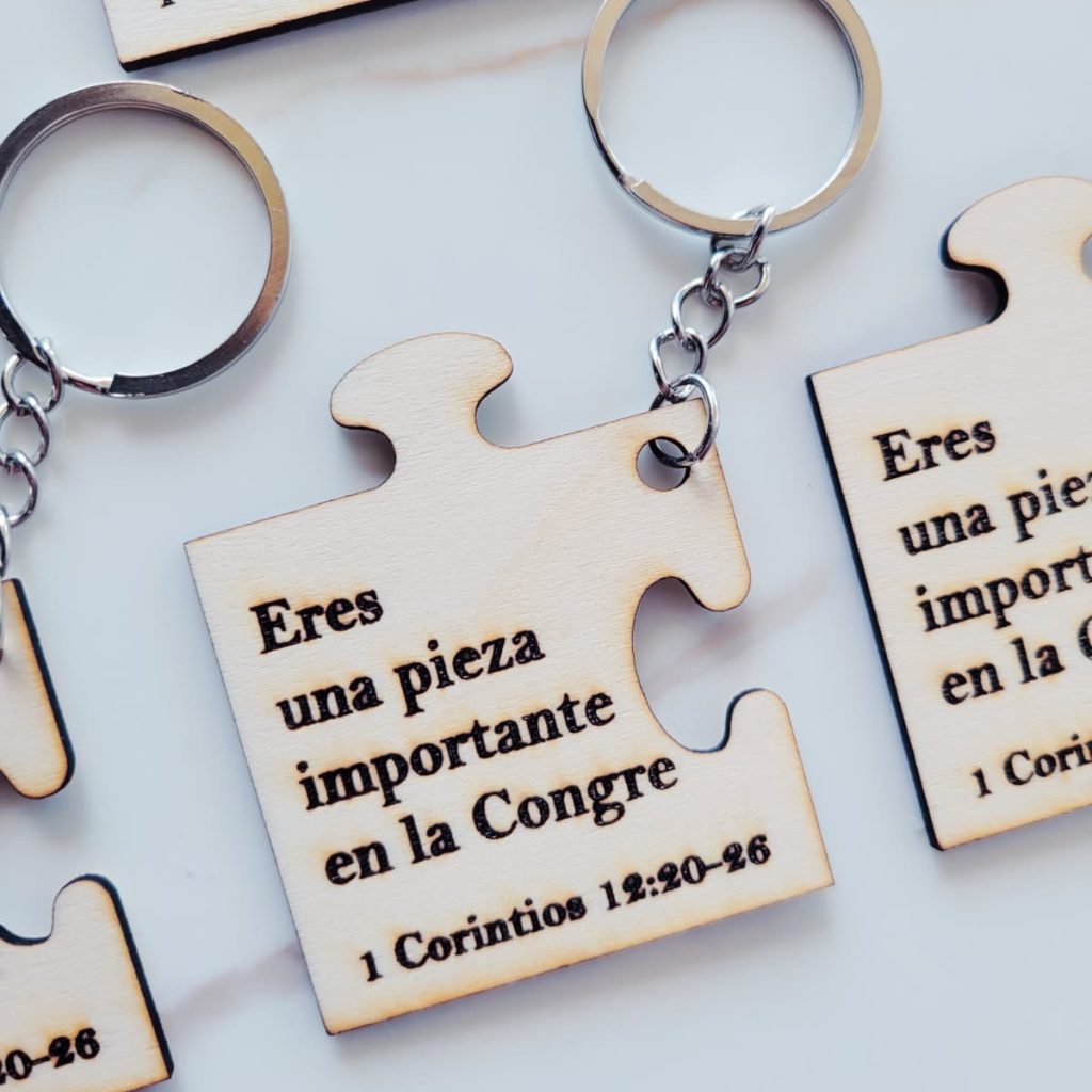 Llavero Puzle 10 unidades